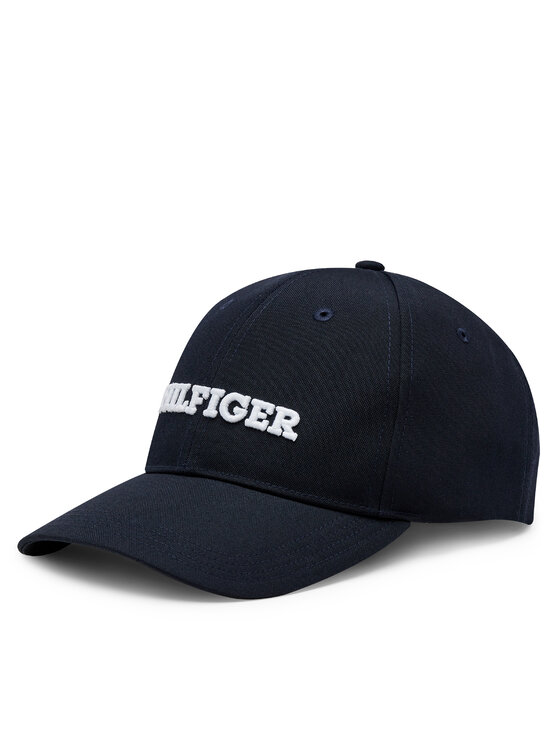Șapcă Tommy Hilfiger Monotype AM0AM12043 Bleumarin