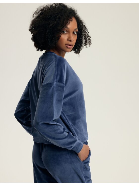 Henderson Henderson Komplet bluzka i spodnie 43722 Niebieski Regular Fit