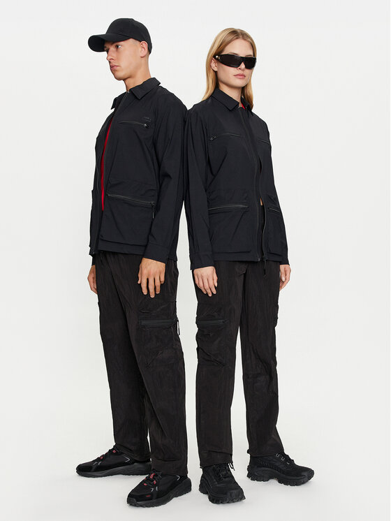 Rains Rains Košeľa Tomar Overshirt 19320 Čierna Regular Fit