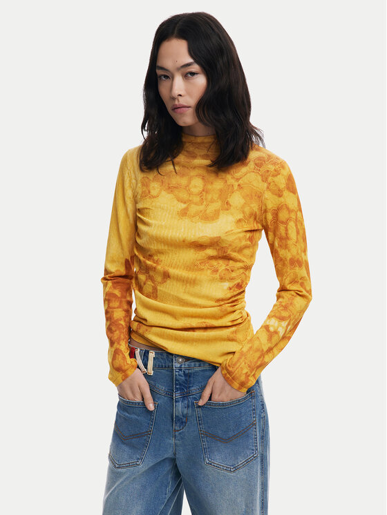 Desigual Desigual Ζιβάγκο Ottawa 25WWJF38 Κίτρινο Regular Fit