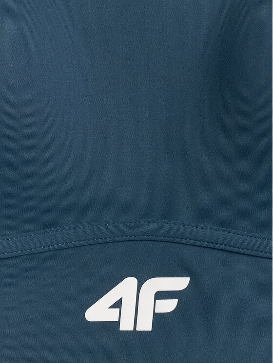 4F 4F Biustonosz sportowy TRAINING Turkusowy
