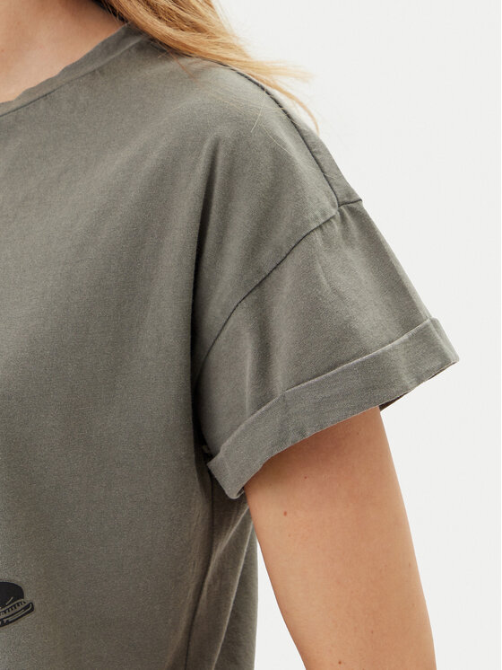 Noisy May Noisy May T-Shirt 27030135 Szary Regular Fit