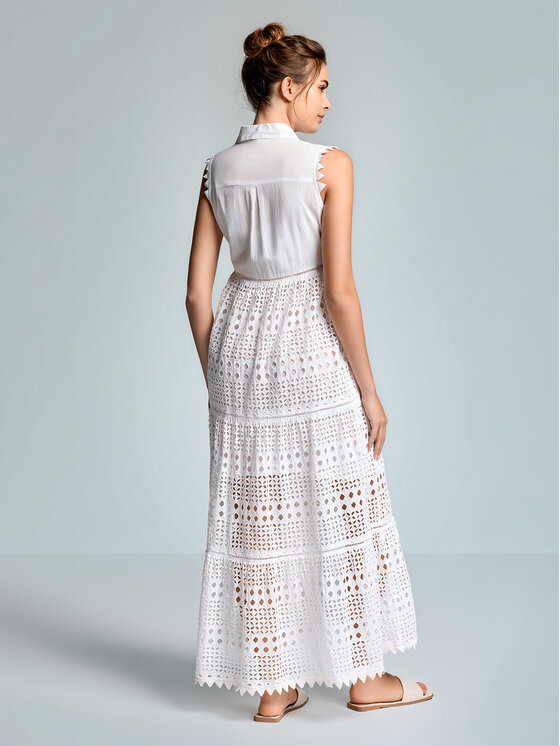 Iconique Iconique Vestito da spiaggia 26-002 Bianco