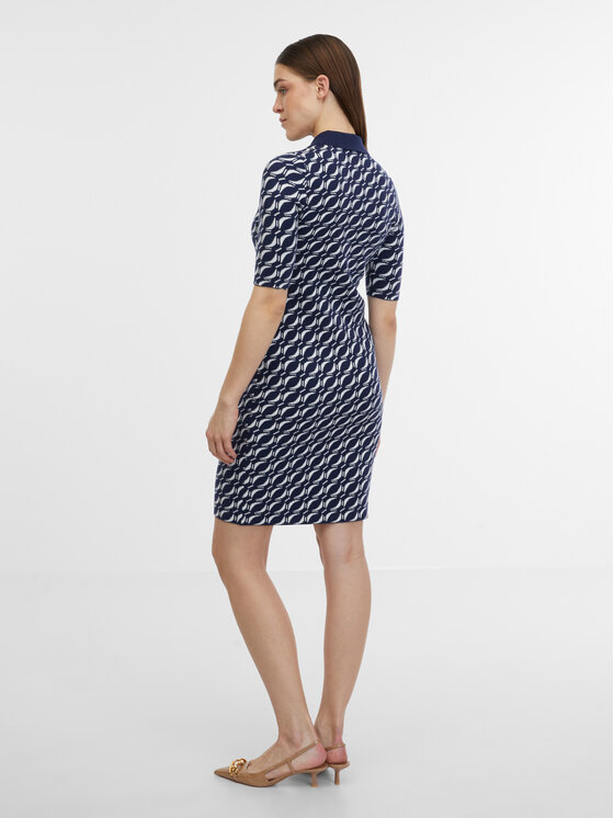 Orsay Orsay Sukienka 1000315029000__XL Niebieski A-Line Fit