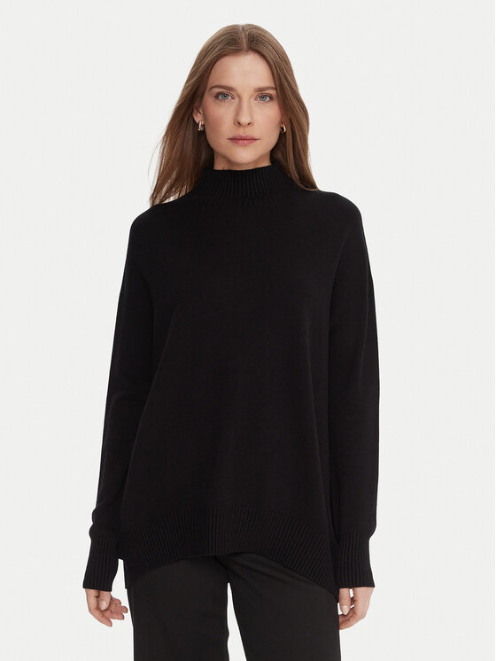 Kontatto Kontatto Pullover 3M0822C Schwarz Relaxed Fit
