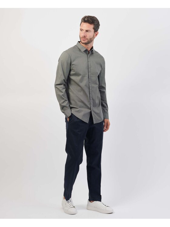 Armani Exchange Armani Exchange Camicia 6DZC25-ZNEAZ Blu Regular Fit