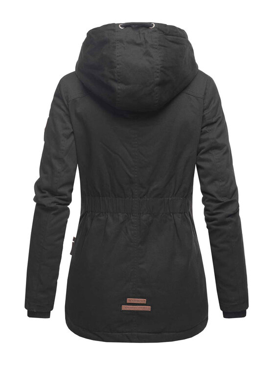 Marikoo Marikoo Kurtka zimowa Bikoo Czarny Regular Fit