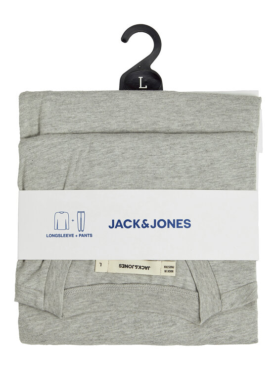 Jack&Jones Jack&Jones Pyžamo Everest 12273632 Šedá Standard Fit