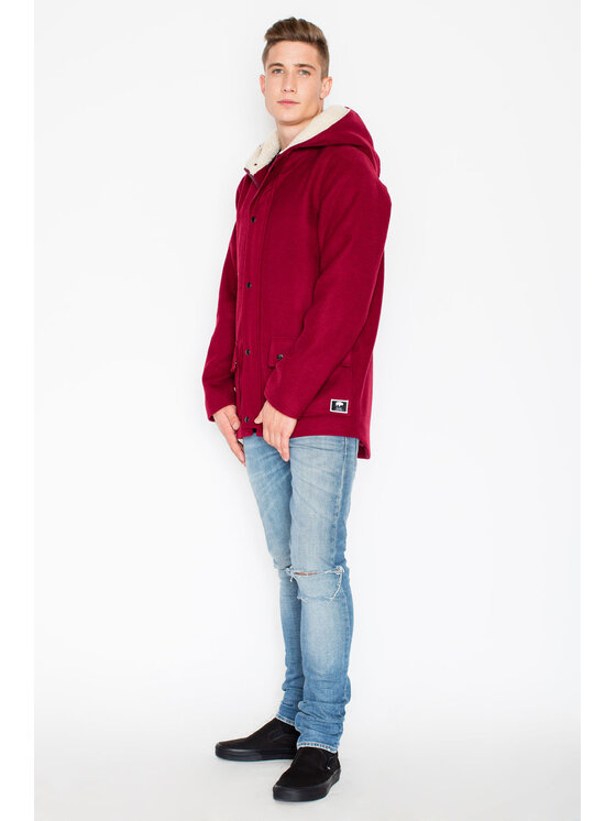 Visent Visent Giacca di transizione V030 Bordeaux Standard Fit