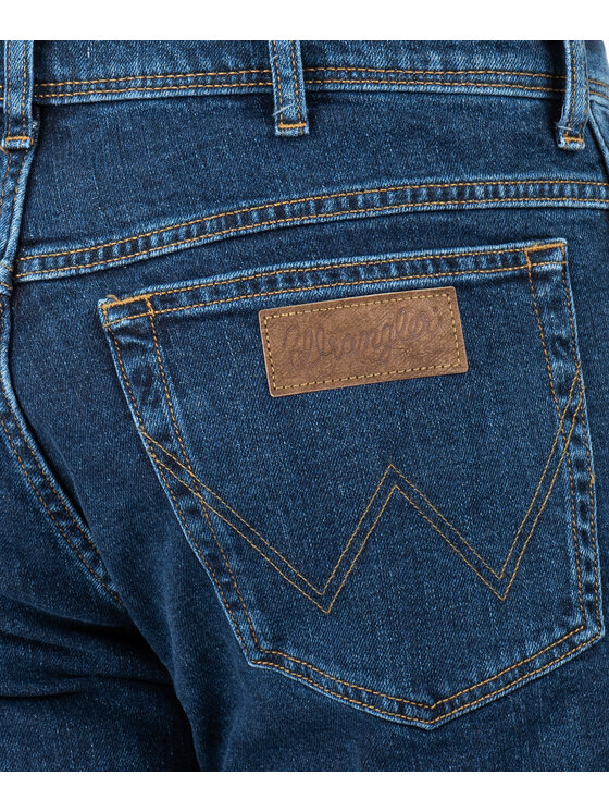 Wrangler Wrangler Jeans W12SOCR27 Blu scuro Slim Fit