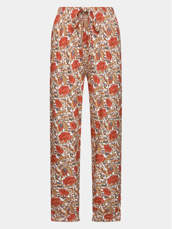 Selmark Selmark Pijama Flores P6973 Portocaliu Regular Fit