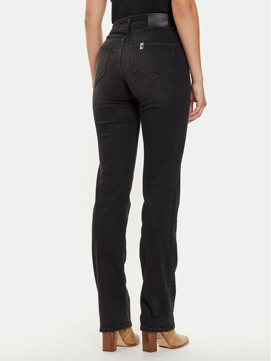 Liu Jo Liu Jo Jeansy UF4063 DS615 Černá Straight Fit