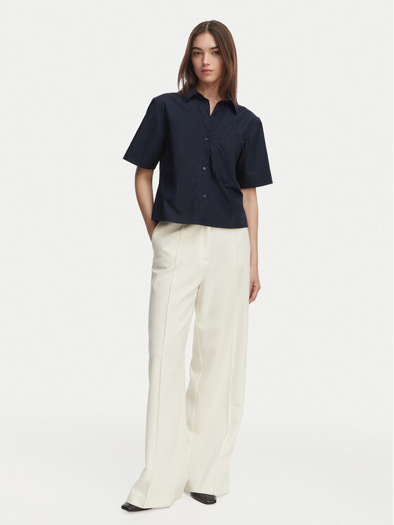 Tommy Hilfiger Tommy Hilfiger Krekls WW0WW48899 Tumši zils Relaxed Fit