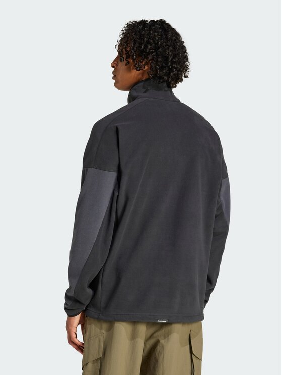adidas adidas Bluza techniczna Terrex Multi Climawarm Fleece Czarny Regular Fit
