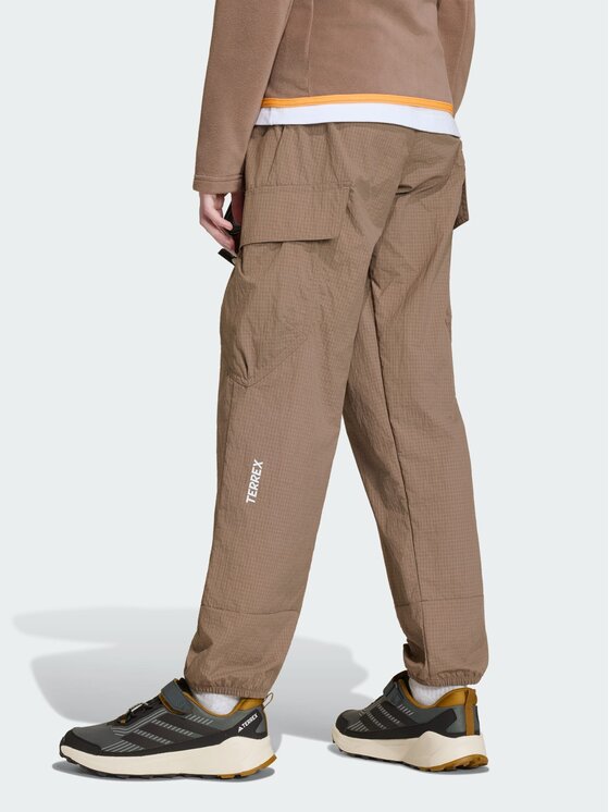 adidas adidas Spodnie outdoor 162745 Brązowy Loose Fit