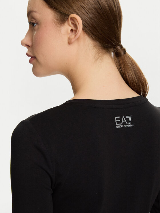 EA7 Emporio Armani EA7 Emporio Armani Bluse 7W000522 AF10373 UC001 Schwarz Regular Fit