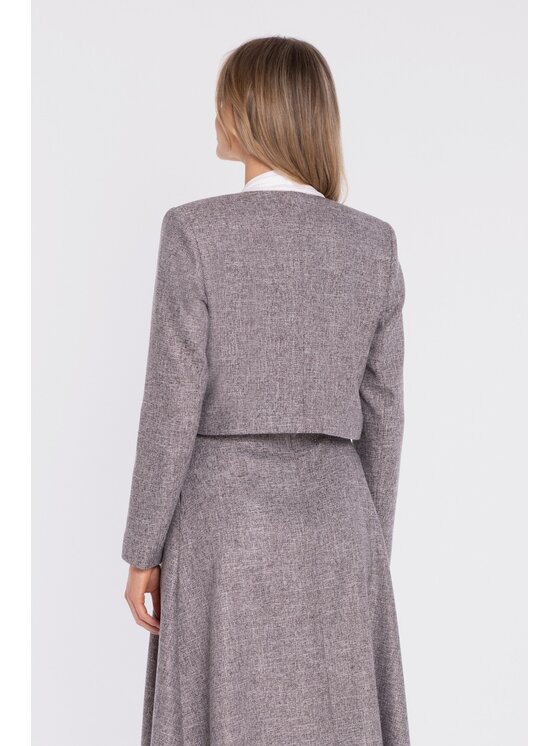 Stylove Stylove Giacca da abito S429 Grigio Cropped Fit