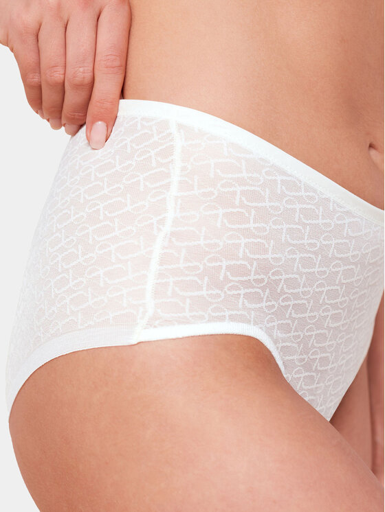 Triumph Triumph Mutande classiche a vita alta Signature Sheer Maxi EX 10215936 Écru