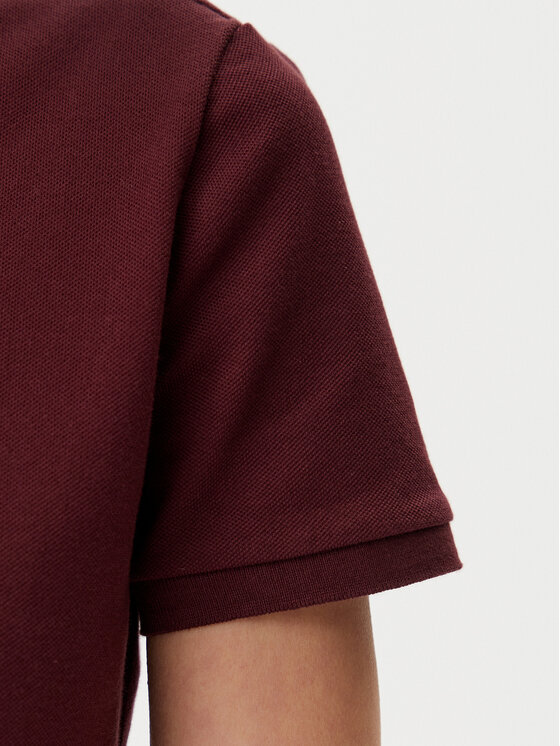 Lacoste Lacoste Polo särk PF5462 Bordoopunane Slim Fit