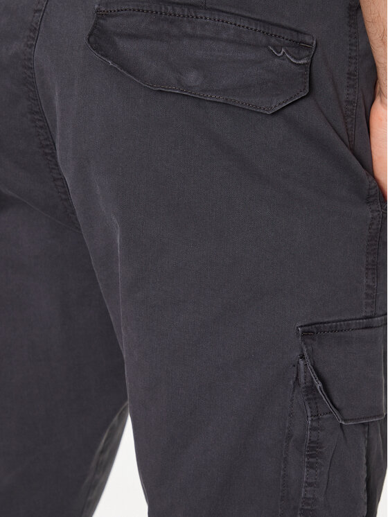 LTB LTB Текстилни панталони Solaca 47011 25001 Сив Regular Fit