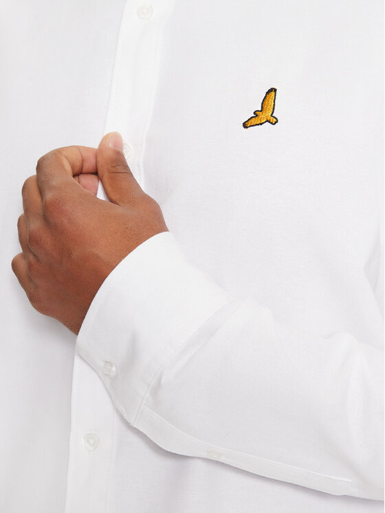 Brave Soul Brave Soul Camicia MSH-230CLAUDIANB Bianco Slim Fit