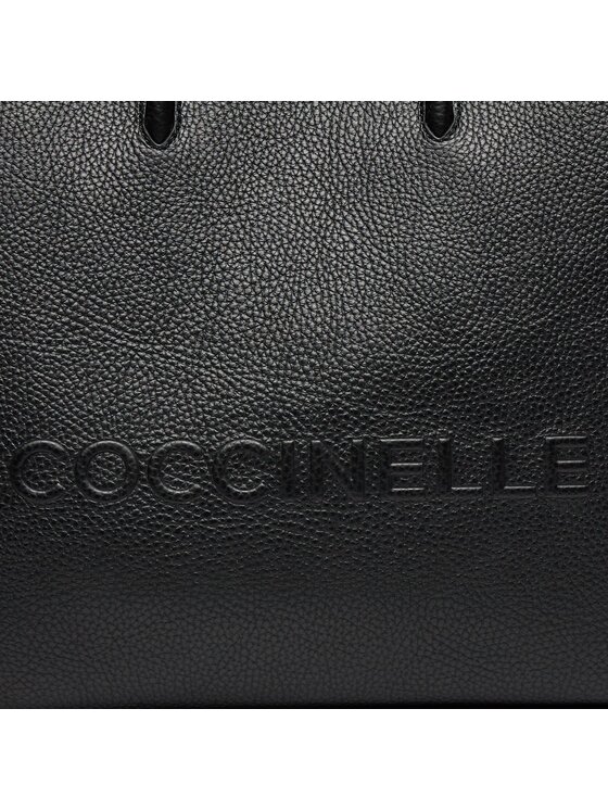 Coccinelle Coccinelle Handtasche QBB Coccinllemyrtha Maxi Log E1 QBB 18 01 01 Schwarz