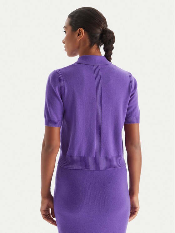PINKO PINKO Polo särk Gorgona 105450 A2Q9 Lilla Regular Fit