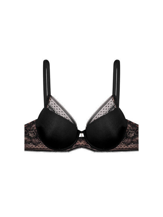 Esotiq Esotiq Biustonosz push-up 40924 Czarny