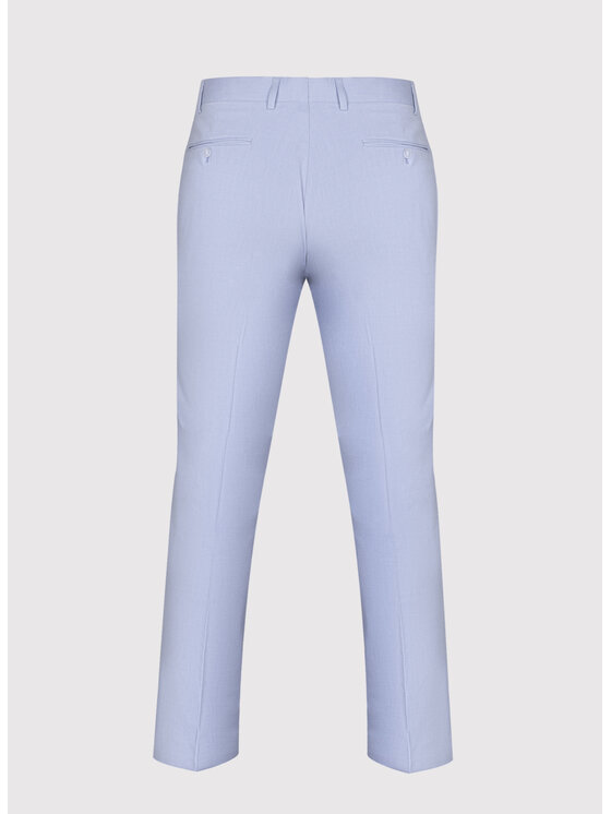 Pako Lorente Pako Lorente Spodnie garniturowe P26SF-6G-006 Niebieski Slim Fit
