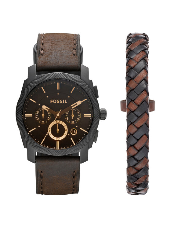 Fossil Fossil Käekell Machine FS5251SET Must