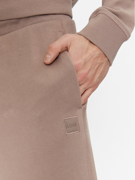 BOSS Boss Spodnie dresowe Sestart 50509303 Brązowy Regular Fit
