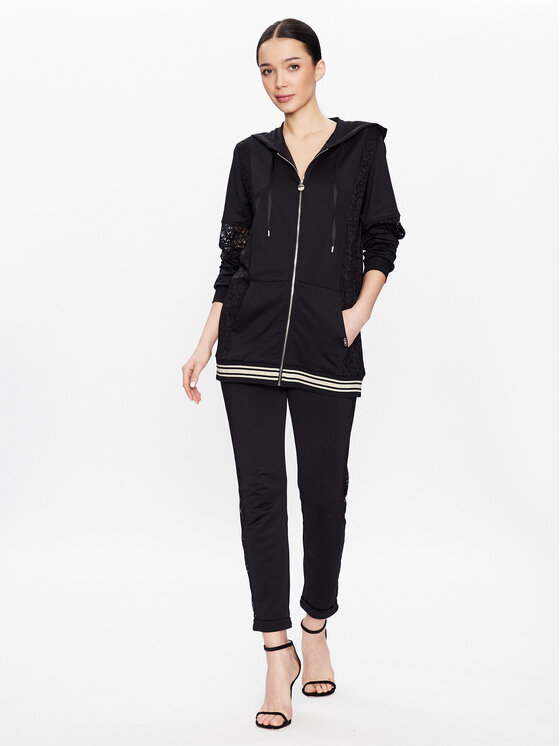 Pantaloni da tuta TA3011 F0869 Nero Regular Fit