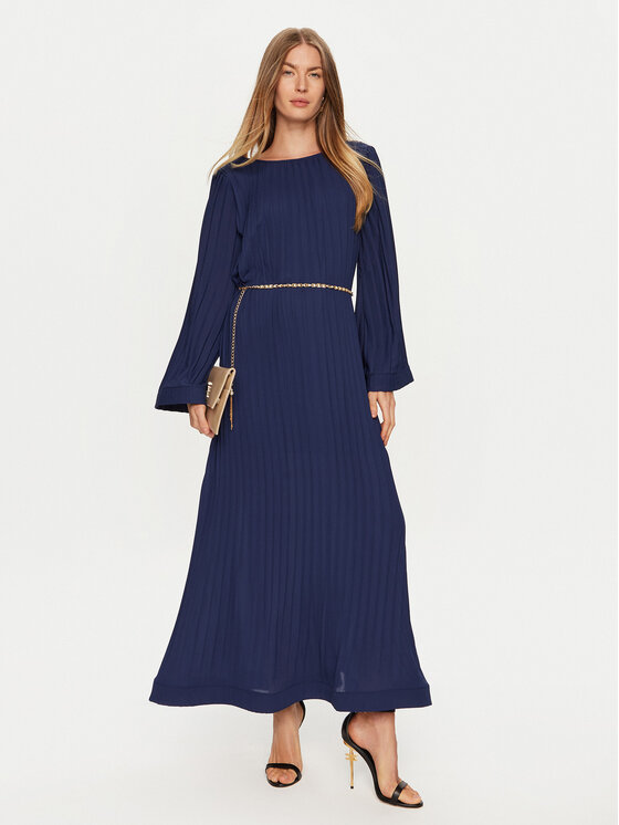 ViCOLO ViCOLO Abendkleid TS0396 Dunkelblau Regular Fit