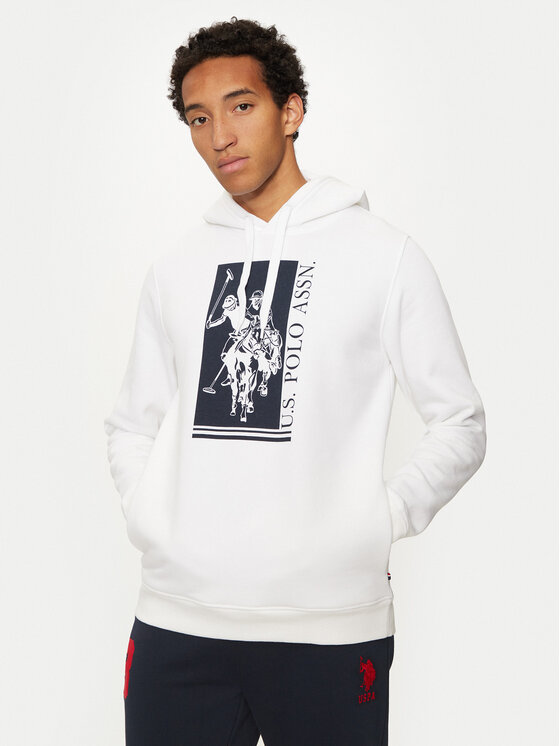 U.S. Polo Assn. Sweatshirt MUP1919 WeiB Regular Fit Modivo
