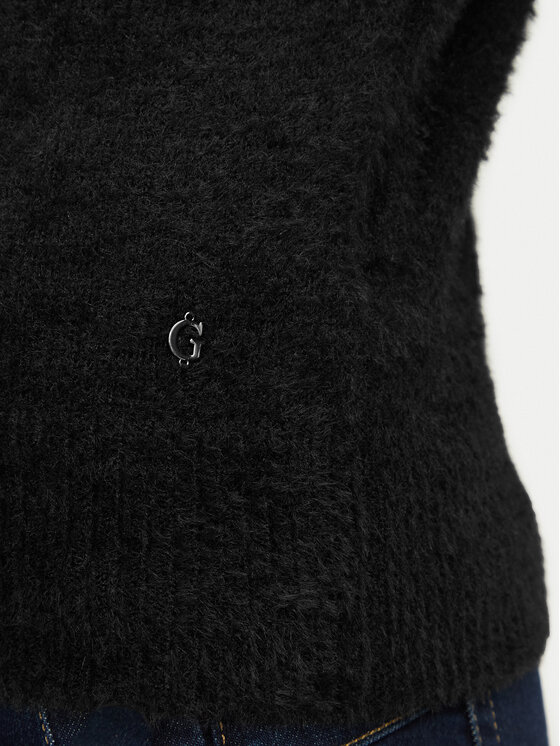 Guess Guess Sveter W6BR74 Z1761 Čierna Regular Fit
