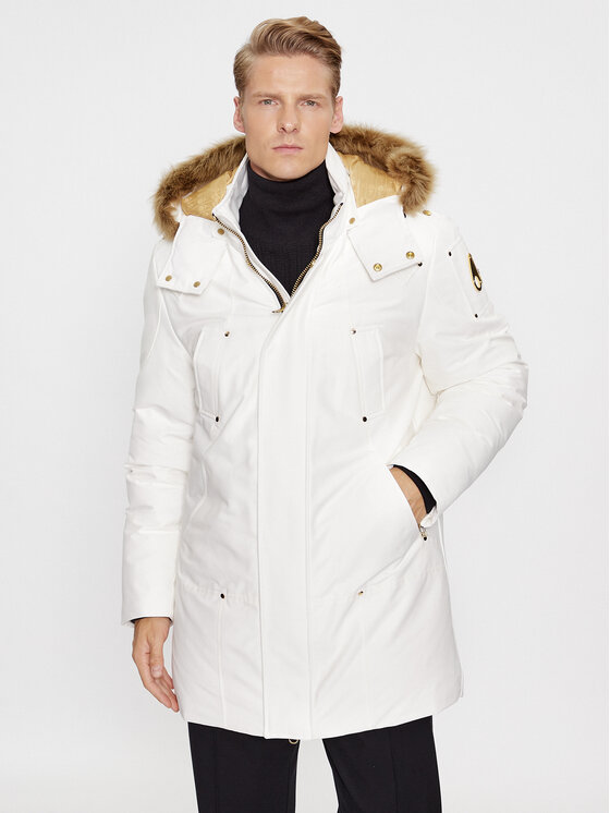 Moose Knuckles Moose Knuckles Pehelykabát Stag Lake Parka Ekru Regular Fit