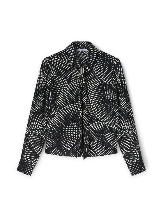 Motivi Motivi Camicia 5080Q100892N0S1 Nero Regular Fit