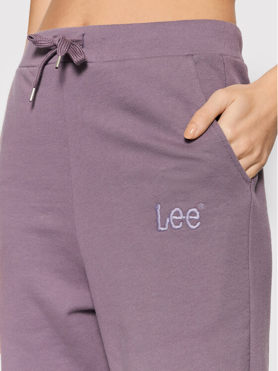 Lee Lee Pantaloni da tuta L32MTXTZ 112143857 Viola Relaxed Fit