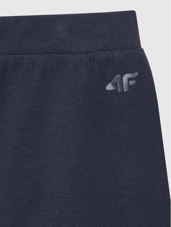 4F 4F Legginsy HJL22-JLEG001 Granatowy Slim Fit