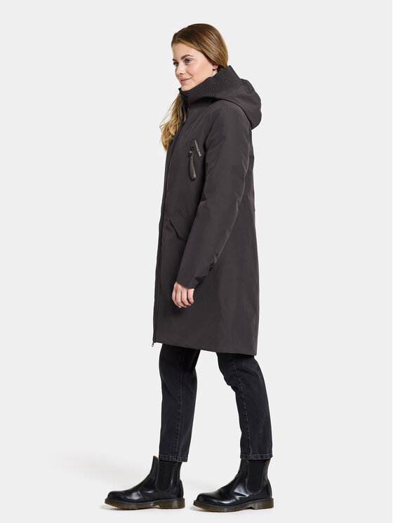 Didriksons Didriksons Hanorac Bente Wns Parka 504921 Negru Regular Fit