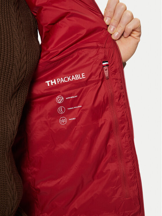 Tommy Hilfiger Tommy Hilfiger Mellény MW0MW37677 Piros Regular Fit