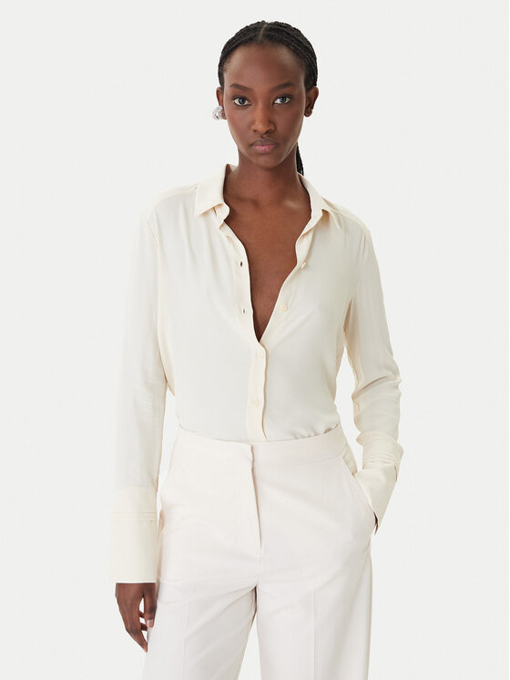 Patrizia Pepe Patrizia Pepe Camicia 8C0872/A8I1-W409 Beige Regular Fit