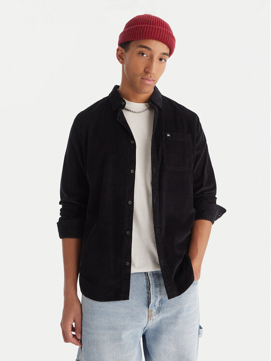 Quiksilver Quiksilver Ing Smoke Trail EQYWT04652 Fekete Regular Fit