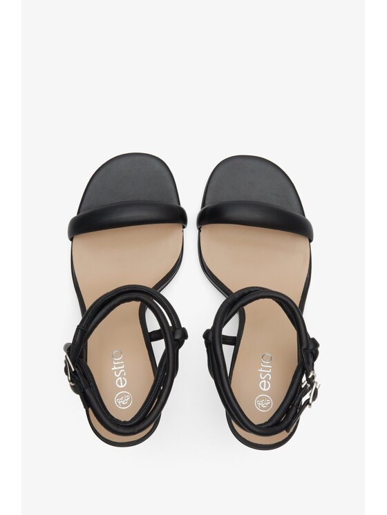 Estro Estro Sandále ER00113398 Čierna