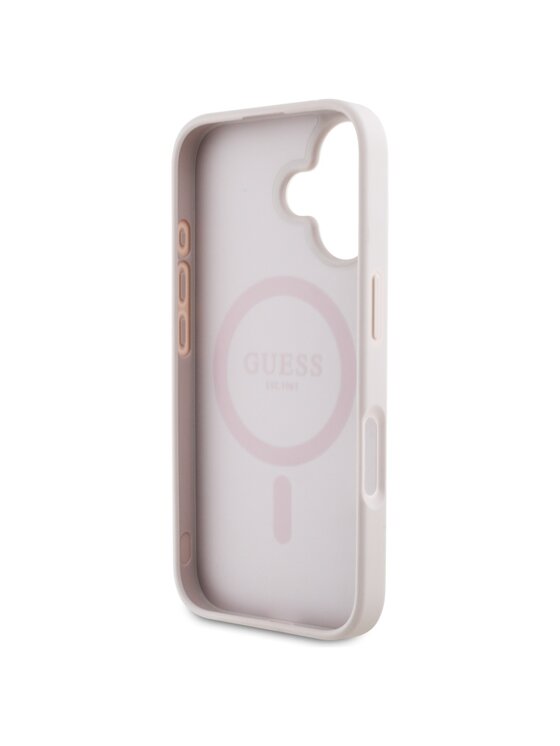 Guess Guess Etui na telefon Apple iPhone 16 Różowy