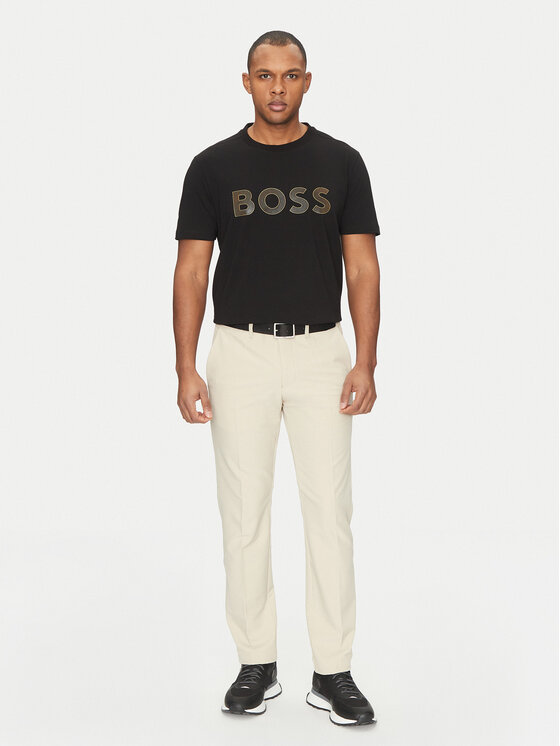 BOSS BOSS T-shirt TL Logo 50535170 Crna Regular Fit