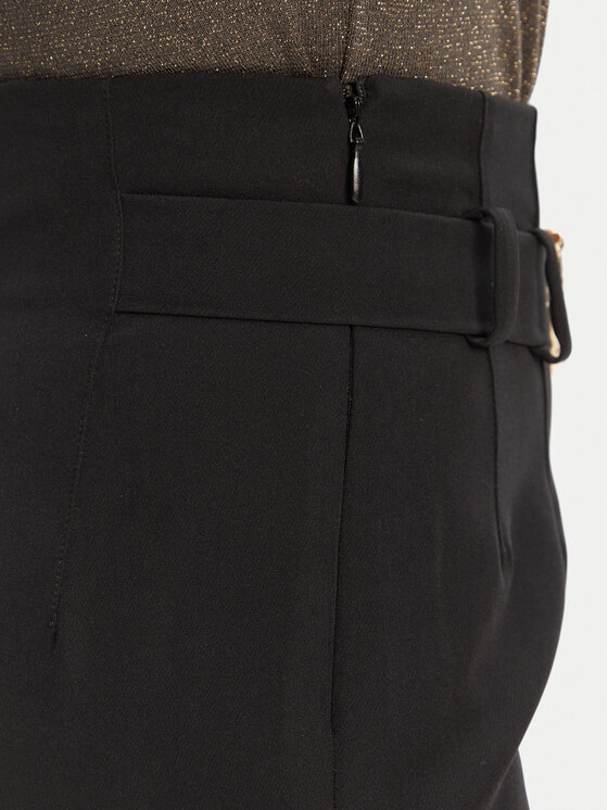 Just Cavalli Just Cavalli Pantaloni din material 78PAA130 Negru Slim Fit