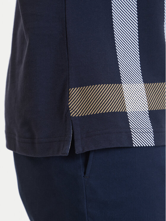 Barbour Barbour Polokošile Blaine MML1117NY94 Tmavomodrá Regular Fit