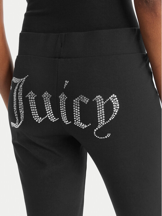 Juicy Couture Juicy Couture Sportinės kelnės Christine JCWBJ126309 Juoda Flared Leg