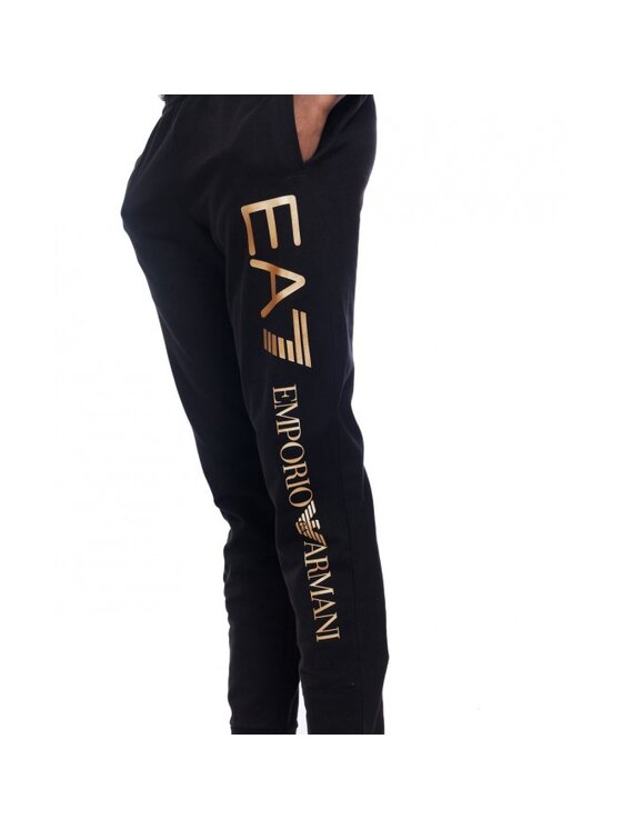Emporio Armani Emporio Armani Teplákové kalhoty 8NPPC3 PJ05Z 1203 Černá Slim Fit